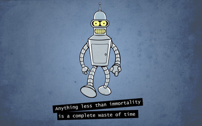 

Aabhaas TV Show Futurama Bender Robot HD Wall Poster Paper Print(12 inch X 18 inch, Rolled)