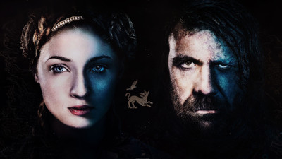 

Aabhaas Wall Poster-Game-of-Thrones-The-Hound-Sansa-Stark Paper Print(12 inch X 18 inch, Rolled)
