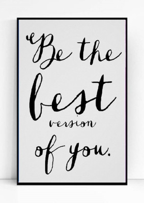 Akhuratha Wall Poster motivational-quotes Paper Print(18 inch X 12 inch, Rolled)