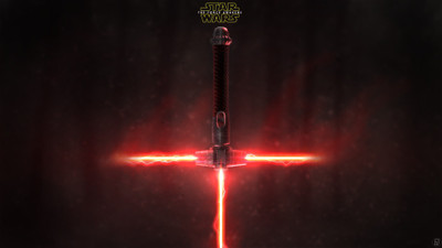 

Aabhaas Wall Poster /-Star-Wars-lightsaber-Sith-red-Star-Wars-Episode-VII---The-Force-Awakens Paper Print(12 inch X 18 inch, Rolled)