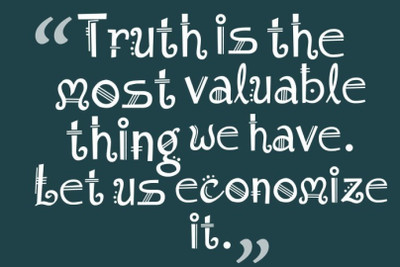 

Akhuratha Wall Poster -truth-is-valuable-zkupybsr Paper Print(18 inch X 12 inch, Rolled)