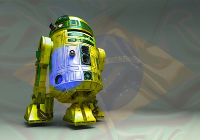 

Aabhaas Wall Poster R-D-Star-Wars-Brazil-androids Paper Print(12 inch X 18 inch, Rolled)