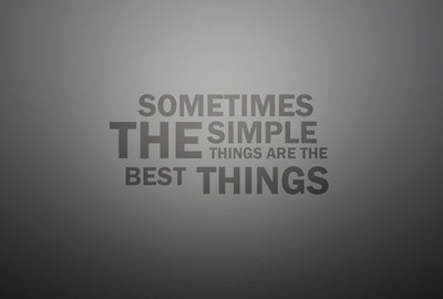

Akhuratha Wall Poster -simple-things-are-the-best-motivational-ph-hgzugwey Paper Print(18 inch X 12 inch, Rolled)