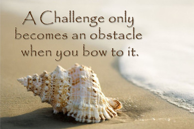 

Akhuratha Wall Poster beautiful-quote-a-digital-print-a-challange-only-becomes-hhehdjhswtpn Paper Print(18 inch X 12 inch, Rolled)