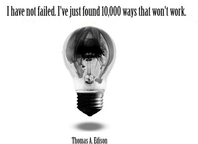 

Akhuratha aedison-thomas-quote Wall Poster Paper Print(12 inch X 18 inch, Rolled)