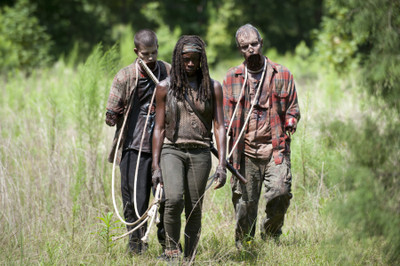

TV Show The Walking Dead Danai Gurira Michonne HD Wall Poster Paper Print(12 inch X 18 inch, Rolled)