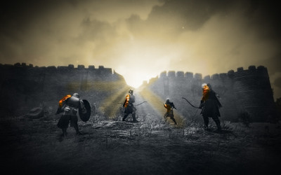 

Akhuratha Wall Poster-Game-of-Thrones-Battlefield-war-medieval Paper Print(12 inch X 18 inch, Rolled)