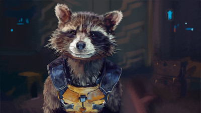

Akhuratha Wall Poster Guardians-of-the-Galaxy-Rocket-Raccoon-Marvel-Comics Paper Print(12 inch X 18 inch, Rolled)