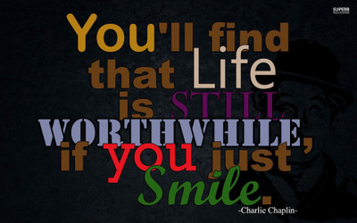 

Akhuratha acharlie-chaplin-quote Wall Poster Paper Print(12 inch X 18 inch, Rolled)