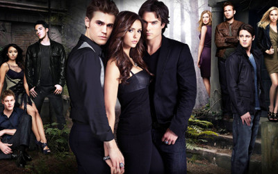 

TV Show The Vampire Diaries HD Wall Poster Paper Print(12 inch X 18 inch, Rolled)