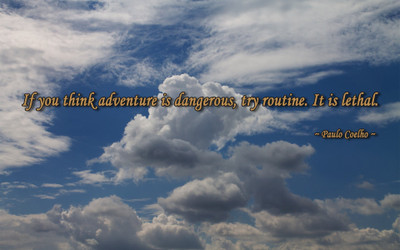 

Akhuratha aquote-quotes-adventure Wall Poster Paper Print(12 inch X 18 inch, Rolled)