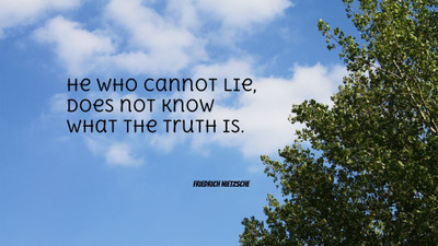 

Akhuratha aquote-quotes-truth-lie Wall Poster Paper Print(12 inch X 18 inch, Rolled)