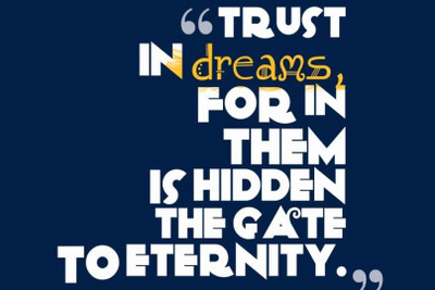 

Akhuratha Wall Poster -trust-in-dreams-mfhnazzq Paper Print(18 inch X 12 inch, Rolled)