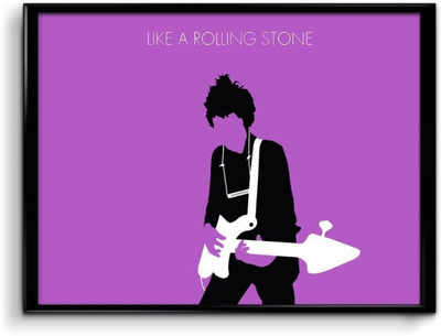 

Akhuratha Bob Dylan Fine Quality Wall Poster Paper Print(12 inch X 18 inch, Rolled)