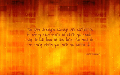 

Akhuratha aquote-quotes-courage-strength-confidence Wall Poster Paper Print(12 inch X 18 inch, Rolled)