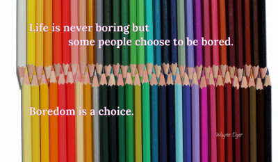 

Akhuratha a-quote-quotes-boredom Wall Poster Paper Print(12 inch X 18 inch, Rolled)
