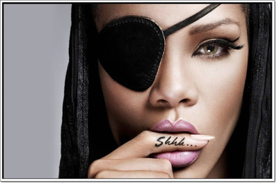 

Akhuratha Rihanna Fine Quality Wall Poster Paper Print(12 inch X 18 inch, Rolled)