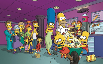 

TV Show The Simpsons Marge Simpson Homer Simpson Lisa Simpson Bart Simpson Maggie Simpson Principal Skinner HD Wall Poster Paper Print(12 inch X 18 inch, Rolled)