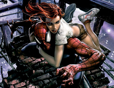 

Aabhaas Wall Poster /spiderman-comics-spider-man-superhero-x-px Paper Print(12 inch X 18 inch, Rolled)