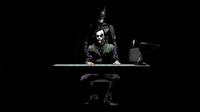 

Akhuratha Wall Poster movies-Batman-The-Dark-Knight-Joker-MessenjahMatt Paper Print(12 inch X 18 inch, Rolled)
