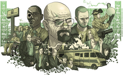 

Akhuratha Wall Poster Breaking-Bad-revolvers-RV-Walter-White-Gustavo-Fring-Jesse-Pinkman-Skyler-White-Saul-Goodman-periodic-table-Hank-Schrader-TV Paper Print(12 inch X 18 inch, Rolled)