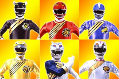 

TV Show Power Rangers HD Wall Poster Paper Print(12 inch X 18 inch, Rolled)