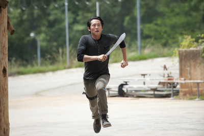 

TV Show The Walking Dead Steven Yeun Glenn Rhee HD Wall Poster Paper Print(12 inch X 18 inch, Rolled)