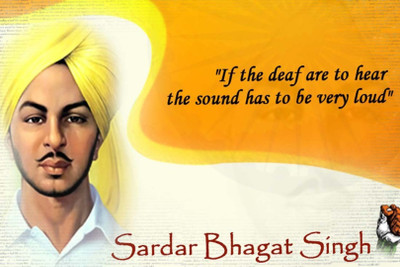

Akhuratha Wall Poster bhagat-singh-indian-freedom-fighter-s-p-by-spoilt-s-p-xvfbgaatmfa Paper Print(18 inch X 12 inch, Rolled)