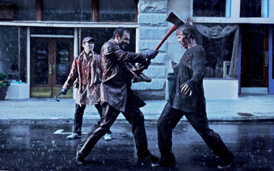 

Aabhaas TV Show The Walking Dead Walking Dead Zombie Steven Yeun Glenn Rhee HD Wall Poster Paper Print(12 inch X 18 inch, Rolled)