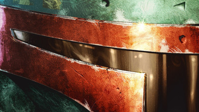 

Aabhaas Wall Poster /-helmet-green-orange-Star-Wars-Boba-Fett Paper Print(12 inch X 18 inch, Rolled)