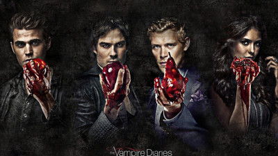 

TV Show The Vampire Diaries HD Wall Poster Paper Print(12 inch X 18 inch, Rolled)
