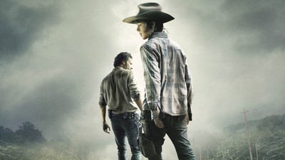 

TV Show The Walking Dead Carl Grimes Chandler Riggs Rick Grimes Andrew Lincoln HD Wall Poster Paper Print(12 inch X 18 inch, Rolled)