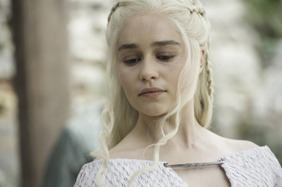 

Aabhaas TV Show Game Of Thrones Daenerys Targaryen Emilia Clarke HD Wall Poster Paper Print(12 inch X 18 inch, Rolled)