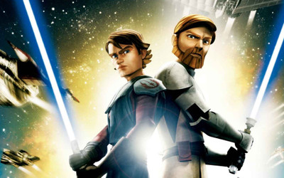 

Aabhaas TV Show Star Wars: The Clone Wars HD Wall Poster Paper Print(12 inch X 18 inch, Rolled)