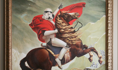 

Aabhaas Wall Poster Star-Wars-humor-artwork Paper Print(12 inch X 18 inch, Rolled)