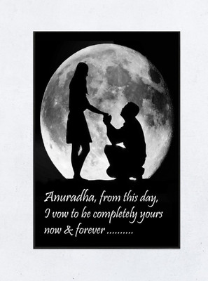 

Akhuratha Wall Poster -anuradhaloveq-anuradha-love-romantic-valentine-proposal-mhvabqx Paper Print(18 inch X 12 inch, Rolled)