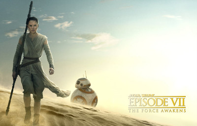 

Akhuratha Wall Poster /-Star-Wars-Daisy-Ridley-BB--Star-Wars-Episode-VII---The-Force-Awakens Paper Print(12 inch X 18 inch, Rolled)