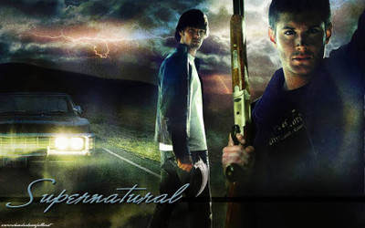 

TV Show Supernatural HD Wall Poster Paper Print(12 inch X 18 inch, Rolled)