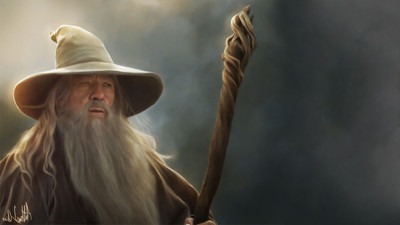 

Aabhaas Wall Poster Gandalf-The-Lord-of-the-Rings Paper Print(12 inch X 18 inch, Rolled)