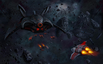 

Akhuratha Designs TV Show Battlestar Galactica (2003) Battlestar Galactica Spaceship Dark Adventure Battle Sci Fi Space HD Wall Poster Paper Print(12 inch X 18 inch, Rolled)