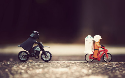 

Aabhaas Wall Poster -Star-Wars-LEGO-movies-Darth-Vader-Luke-Skywalker Paper Print(12 inch X 18 inch, Rolled)