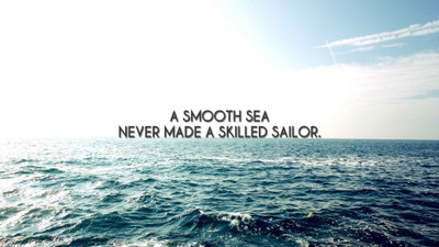 

Akhuratha -inspirational-landscapes-quotes-sailor-sea-sea-landscapes-wisdom Wall Poster Paper Print(12 inch X 18 inch, Rolled)