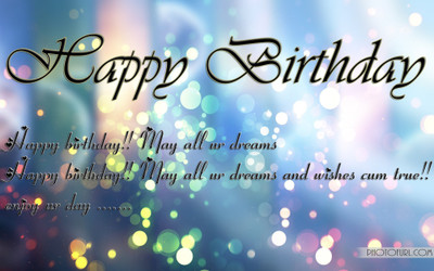 

Akhuratha abirthday-wishes-happy-friend-s-quality--lovely-quote-top Wall Poster Paper Print(12 inch X 18 inch, Rolled)