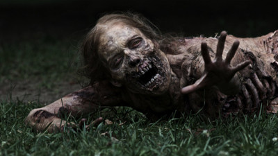 

Aabhaas TV Show The Walking Dead Zombie HD Wall Poster Paper Print(12 inch X 18 inch, Rolled)