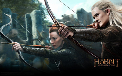 

Akhuratha Wall Poster The-Hobbit-The-Desolation-of-Smaug-movies-Orlando-Bloom-Legolas-Tauriel-Evangeline-Lilly Paper Print(12 inch X 18 inch, Rolled)
