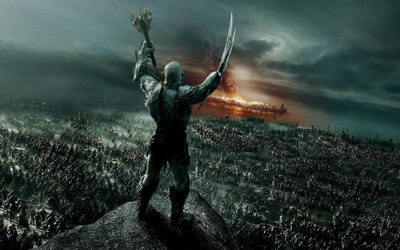 

Akhuratha Wall Poster-The-Hobbit-Azog-the-Defiler-The-Hobbit-The-Battle-of-the-Five-Armies-destruction Paper Print(12 inch X 18 inch, Rolled)