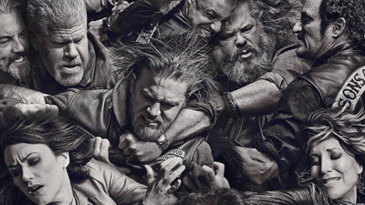 Aabhaas TV Show Sons Of Anarchy HD Wall Poster Paper Print(12 inch X 18 inch, Rolled)