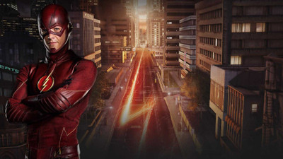 

Akhuratha Designs TV Show The Flash (2014) HD Wall Poster Paper Print(12 inch X 18 inch, Rolled)