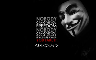 

Akhuratha afreedom-malcolm-x Wall Poster Paper Print(12 inch X 18 inch, Rolled)