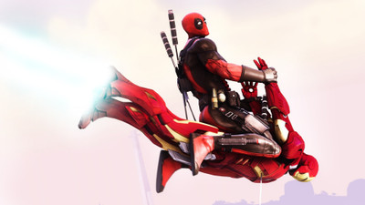 

Akhuratha Wall Poster Deadpool-Iron-Man Paper Print(12 inch X 18 inch, Rolled)